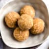 Peanut Butter Protein Balls Low Carb Keto Grain Free Healthy