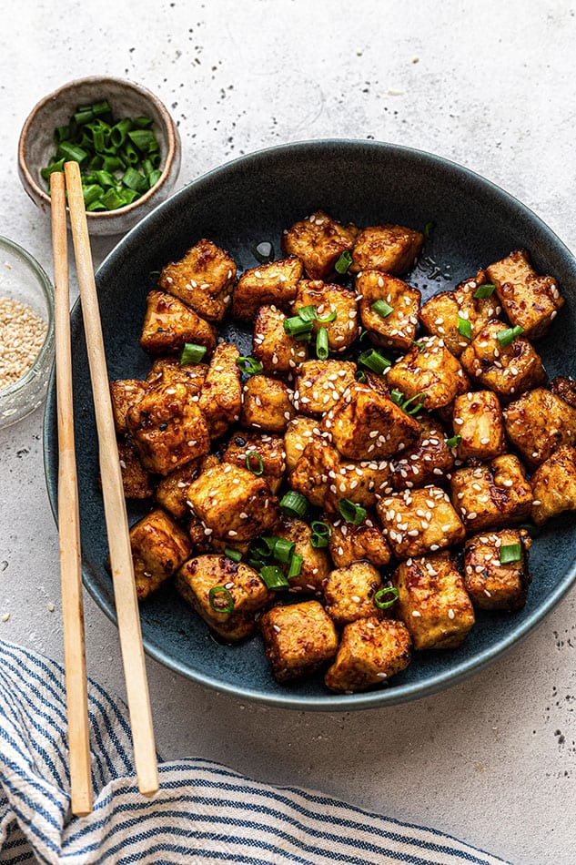 Crispy Air Fryer Tofu  How to Make Crispy Tofu in 10 Minutes