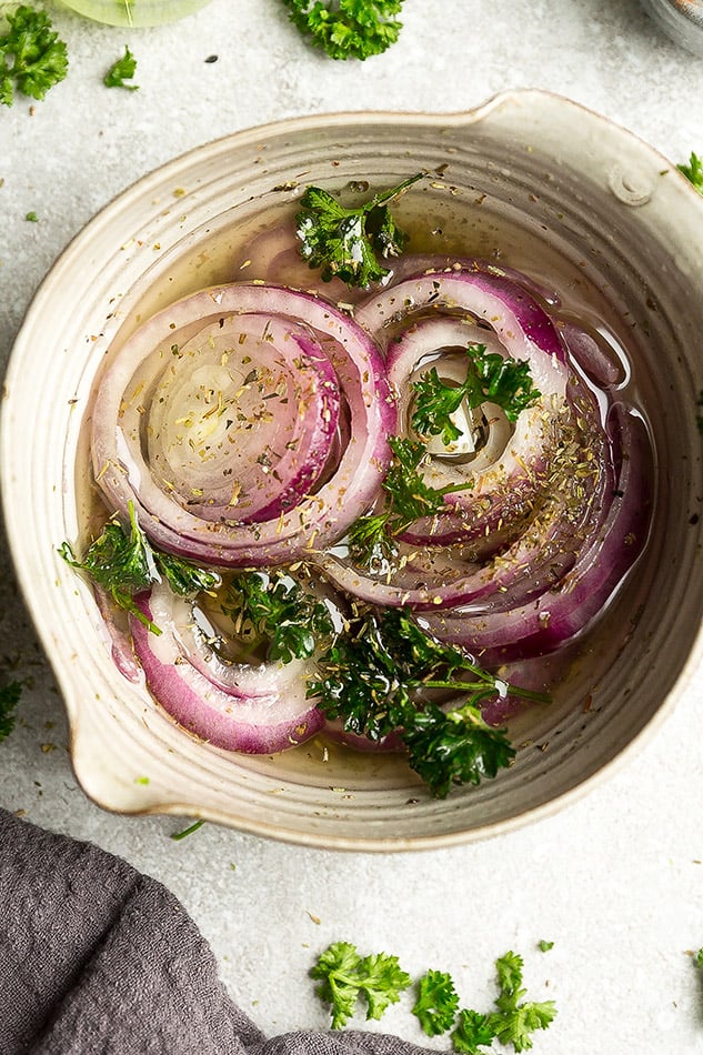 Quick Pickled Red Onions - Everyday Family Eats