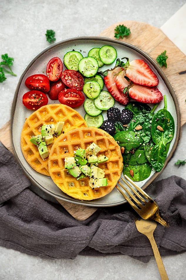 Egg Waffles - Whole30, Paleo, Low Carb, Keto - EASY One Ingredient  Whole30 Breakfast, Keto, Low Carb