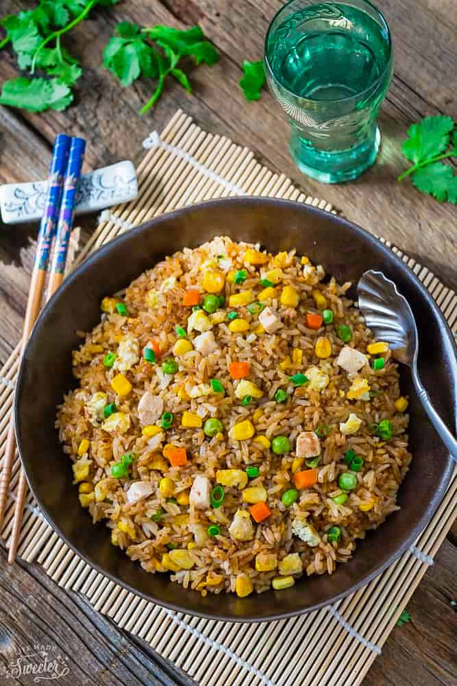 Egg Fried Rice with Peas - Together to Eat - Family Meals