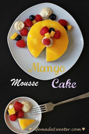 Mango Mousse Cake