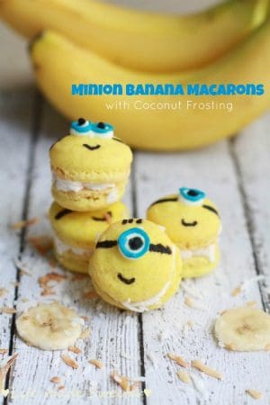 Minion Banana Macarons - Life made Sweeter