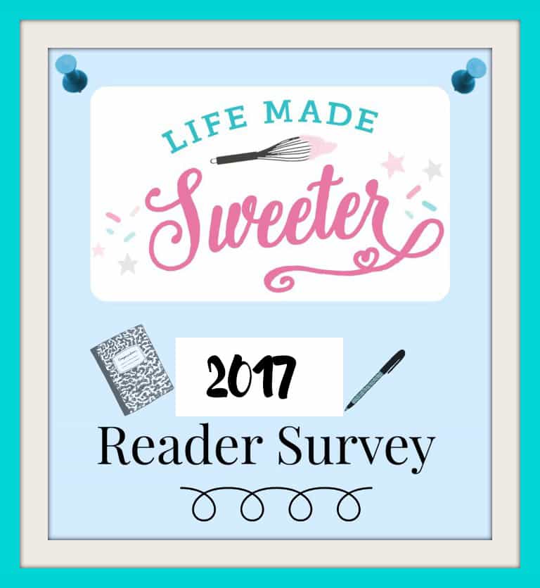 2017 Life Made Sweeter Survey