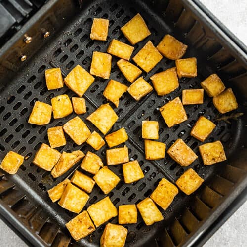 Super Crispy Air Fryer Tofu | Life Made Sweeter