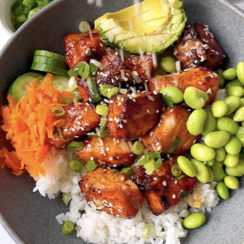 Air Fryer Salmon Bites | Life Made Sweeter