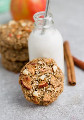 Apple Cinnamon Breakfast Cookies - 12 Ways - switch up your snack lineup with these easy make ahead breakfast cookies for busy on-the-go mornings. Best of all, these recipes are all gluten free, refined sugar free with nut free, paleo / low carb / keto options.