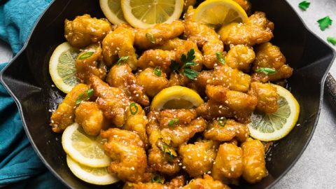 Asian Honey Lemon Chicken A Simple Chinese Recipe Bake Air Fryer