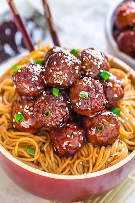 Asian Meatballs | Life Made Sweeter