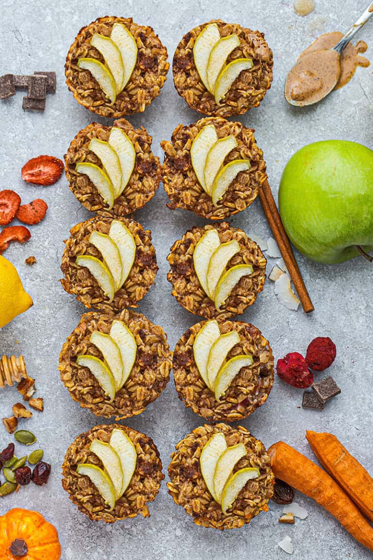 Apple Baked Oatmeal Cups Life Made Sweeter