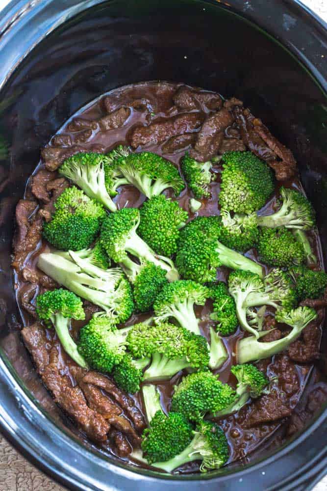 Slow Cooker Beef and Broccoli Easy Chinese Food Recipe