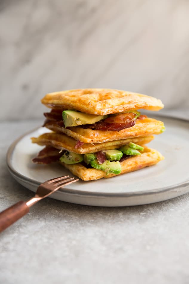 Keto Chaffle (Cheese Waffle) Plus OMAD Sandwich - The Hungry Elephant
