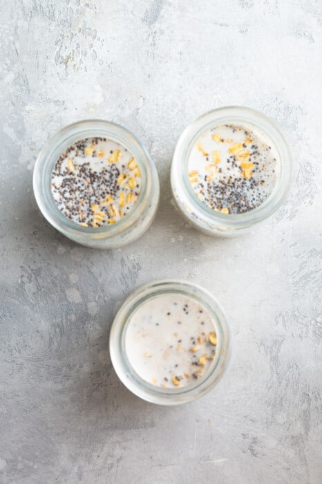 Customizable Overnight Oats in Four Different Flavors - THOR