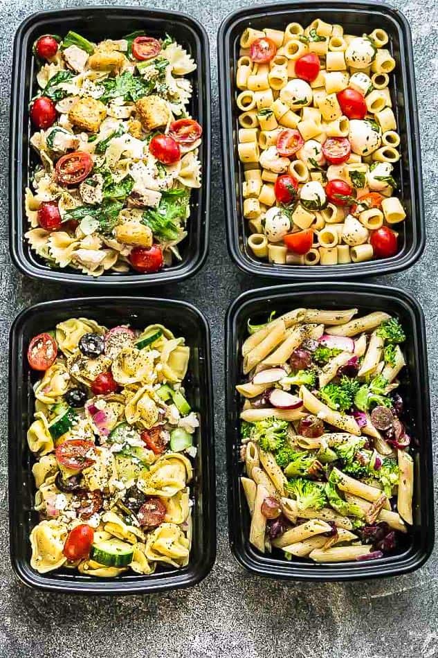 Lunchbox pasta salad recipe