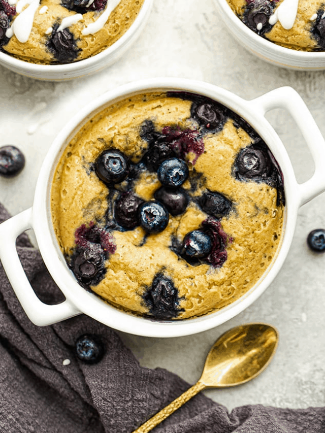 Blueberry Baked Oats