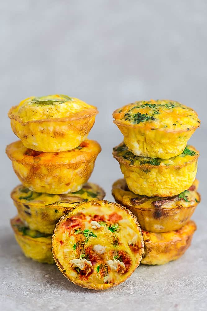 Buffalo Chicken Egg Muffins are quick, simple and loaded with the delicious flavors of buffalo chicken. Perfect grab & go breakfast for busy mornings. Low in carbs, keto friendly and packed with protein.