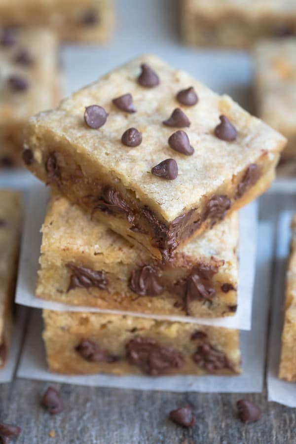 Caramel and Coconut Blondies make the perfect easy sweet treat!