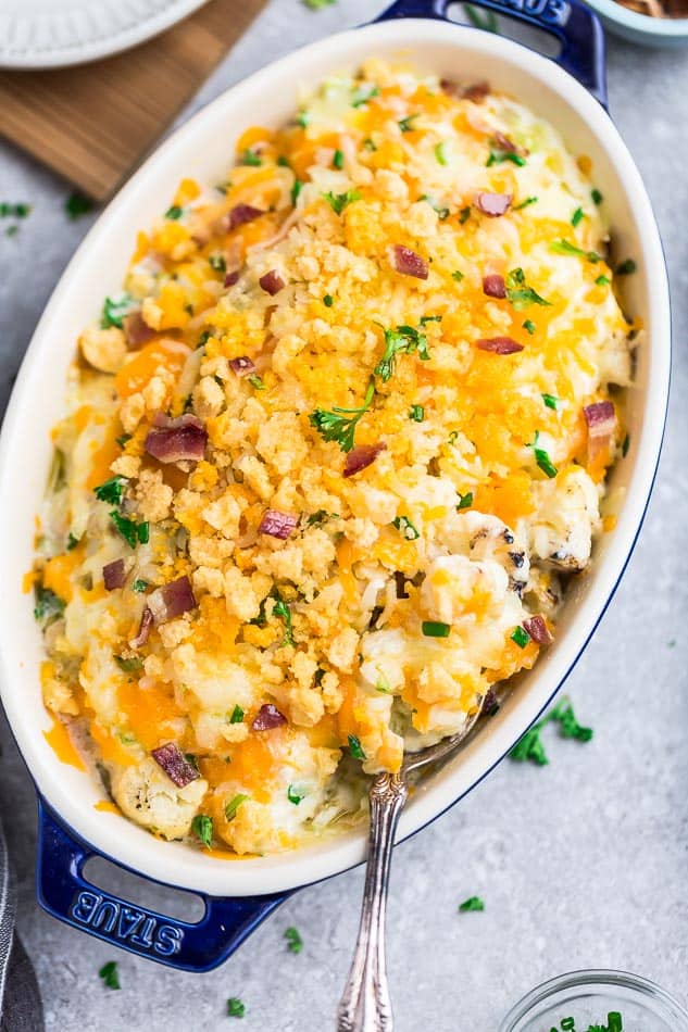 Cauliflower Casserole Recipe | The BEST Easy Low Carb Keto ...