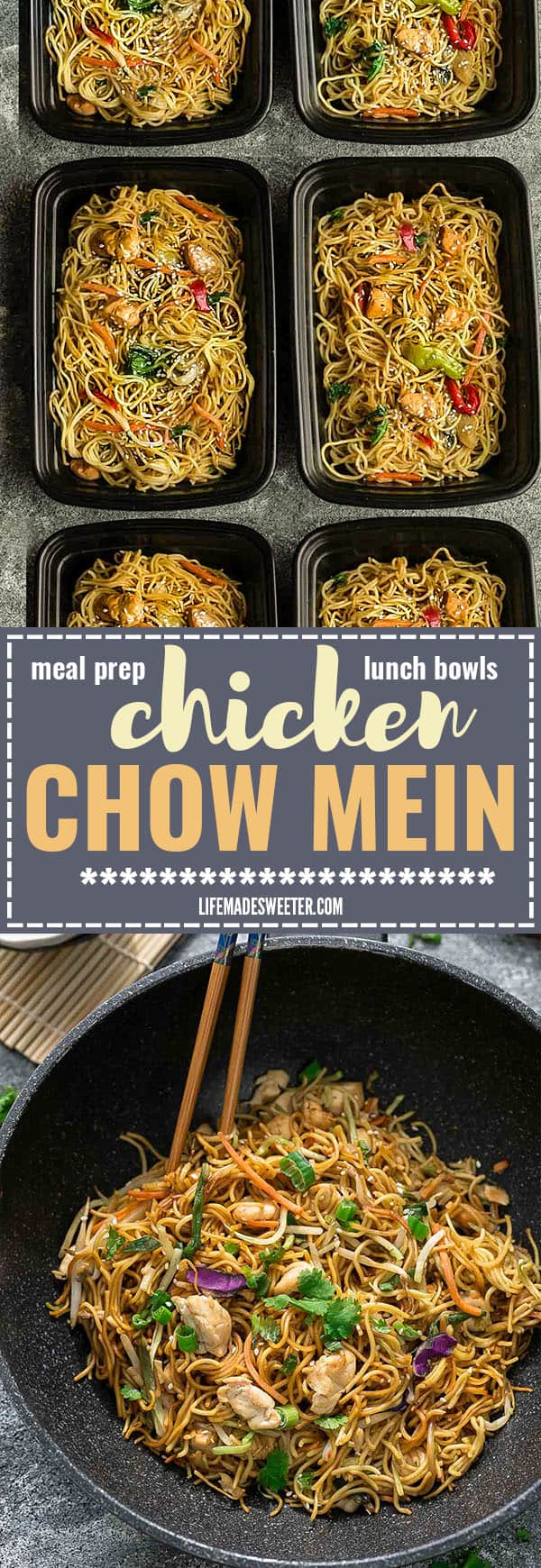 Chicken Chow Mein is the perfect easy weeknight meal! Best of all, it comes together in under 20 minutes in just one pot! Forget calling restaurant takeout, this recipe is so much better with authentic flavors. Seriously the best!!