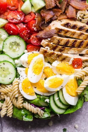 Cobb Pasta Salad | Life Made Sweete