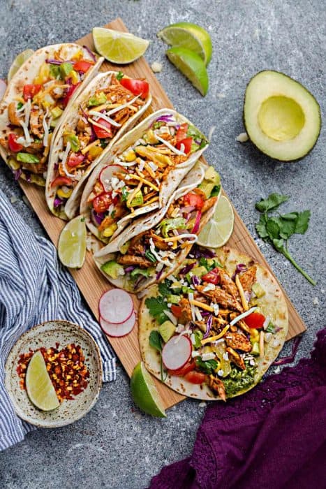 Instant Pot Chicken Tacos Recipe + Homemade Tex Mex Taco Seasoning