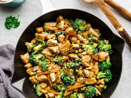 Chicken And Broccoli Stir Fry Healthy 30 Minute Chinese Dinner Recipe