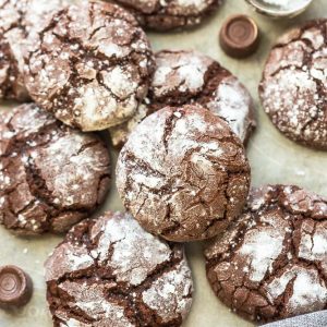 Caramel Filled Chocolate Cookies | Chewy Chocolate Cookie Recipe