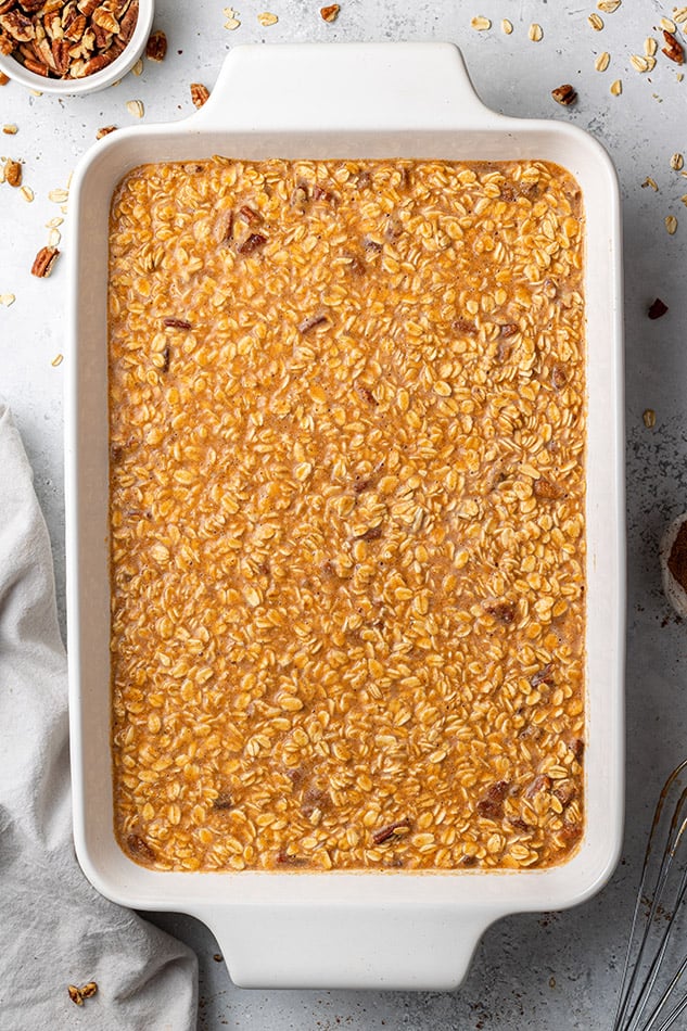 Healthy Pumpkin Baked Oatmeal Recipe Life Made Sweeter
