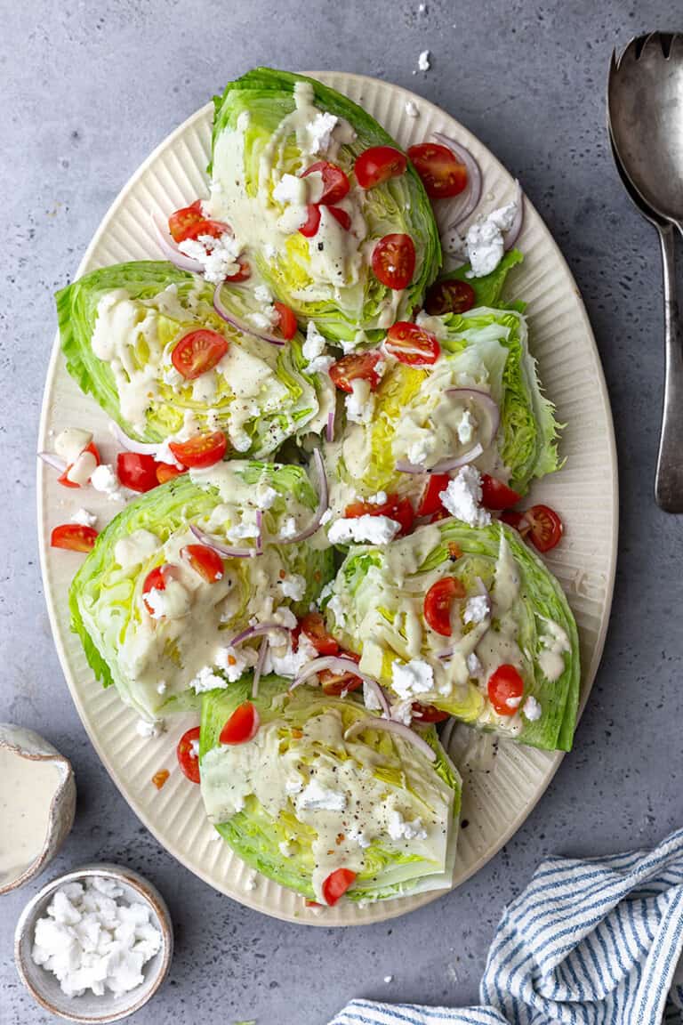 Wedge Salad - Life Made Sweeter