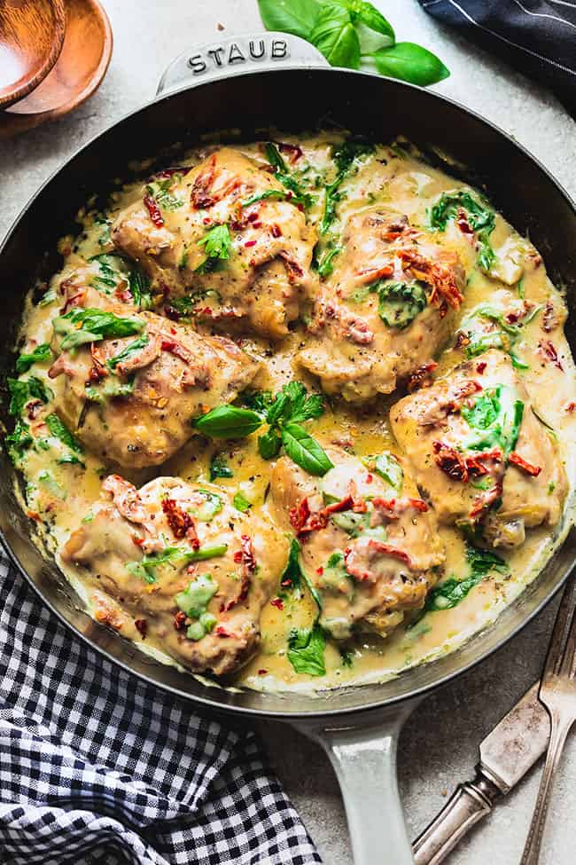 Creamy Sun Dried Tomato Chicken Low Carb Keto Life Made Sweeter