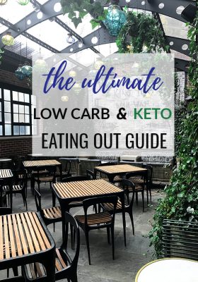 Following a keto low carb diet can be tricky when dining out but don't let your whole social life tank on account of your lifestyle. This guide is full of all the tips and tricks for eating out.