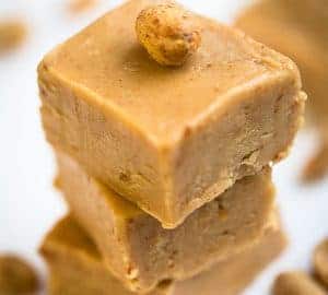Easy 4 Ingredient Peanut Butter Fudge Homemade