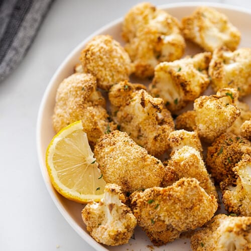 Crispy Air Fryer Cauliflower Wings - Life Made Sweeter | Vegan | Keto