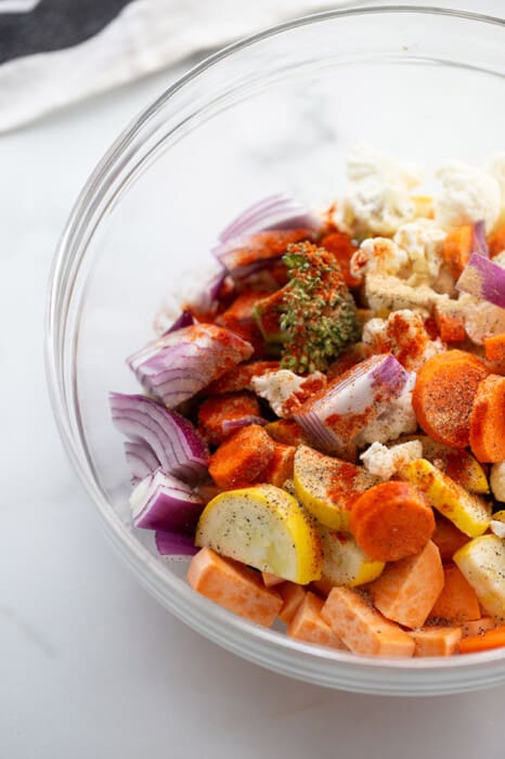 Easy Air Fryer Roasted Vegetables | Life Made Sweeter