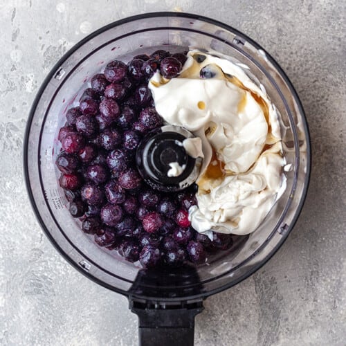 Healthy Blueberry Ice Cream Life Made Sweeter