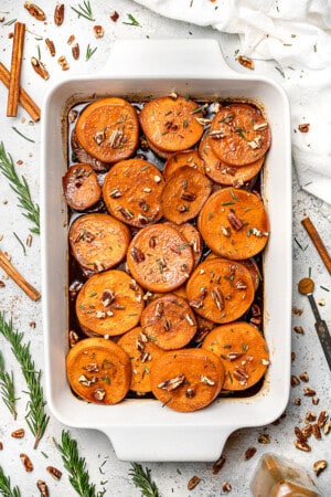 Candied Sweet Potatoes - Life Made Sweeter | Vegan | Gluten-Free | Paleo