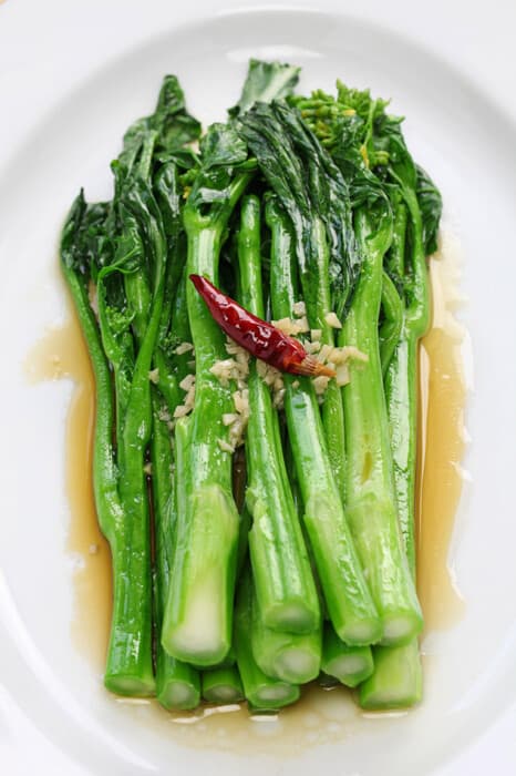 Authentic Gai Lan (Chinese Broccoli) Stir-Fry | Life Made Sweeter