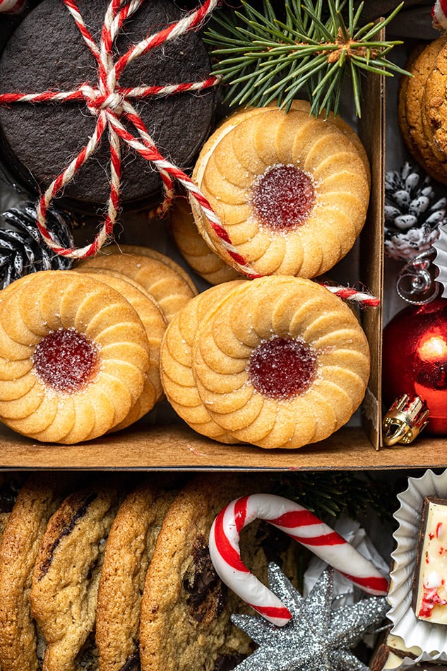 Christmas Containers for Holiday Cookies Candy and Treats with