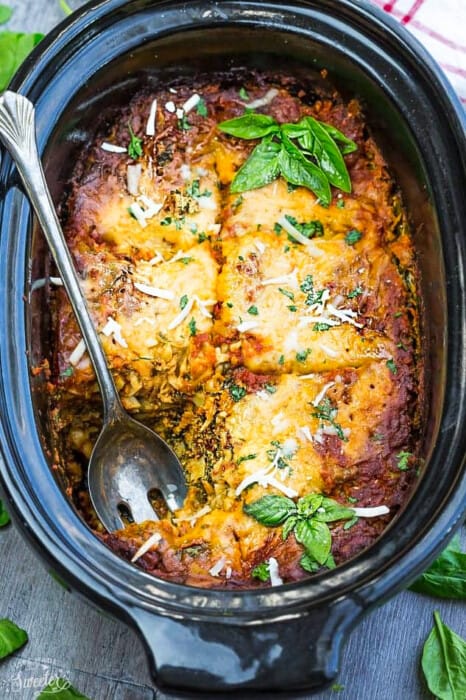 Crock Pot Lasagna | Life Made Sweeter