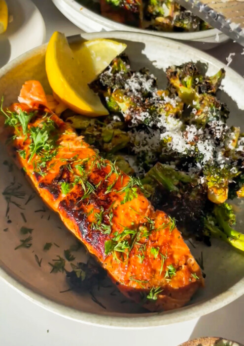 Honey Mustard Salmon | Life Made Sweeter