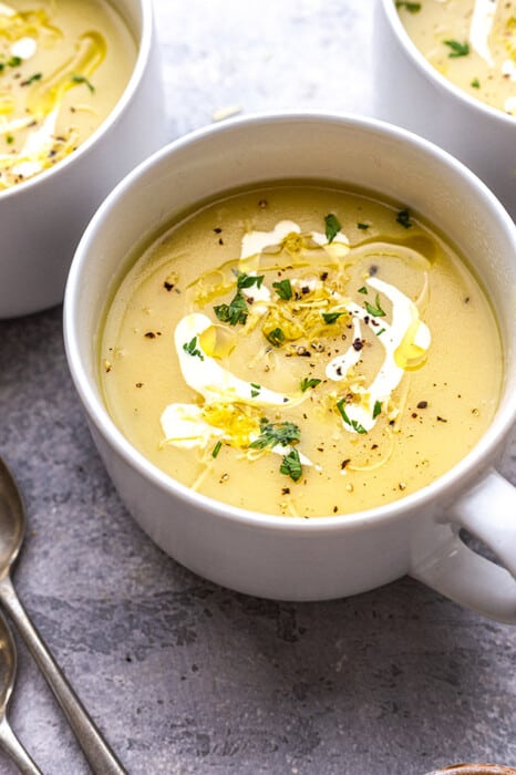Vegan Potato Soup - Life Made Sweeter | Whole30 | Paleo