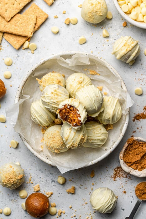 Pumpkin Truffles - Life Made Sweeter | Vegan | Paleo | Gluten-Free