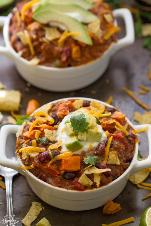 Easy Slow Cooker Chili is hearty and comforting