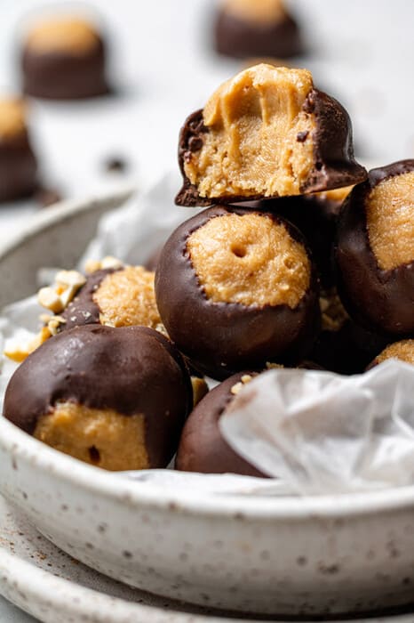 Vegan Buckeyes | Life Made Sweeter | Healthy Buckeye Recipe| Paleo