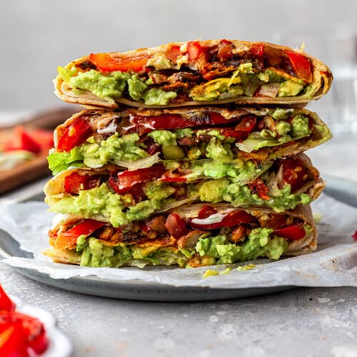 Vegetarian Crunchwrap Life Made Sweeter