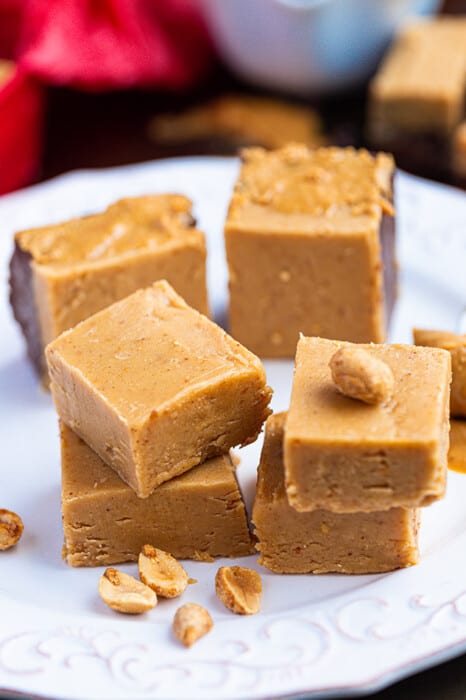 Easy Peanut Butter Fudge - Homemade Fudge Recipe | Keto | Vegan