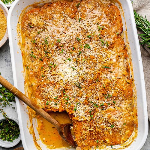 Scalloped Sweet Potatoes Life Made Sweeter Vegan GlutenFree