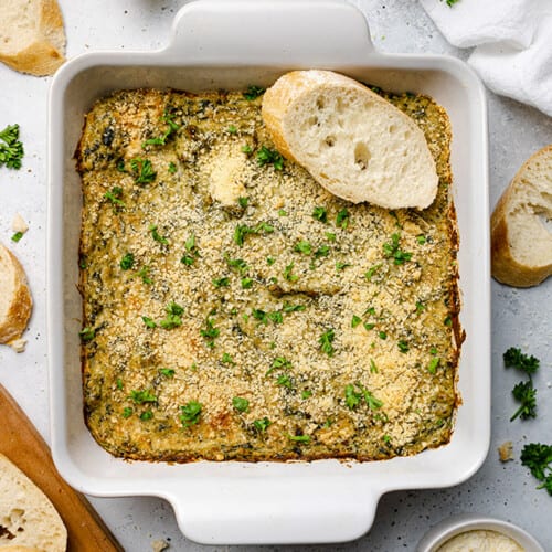 Vegan Spinach Artichoke Dip | Life Made Sweeter