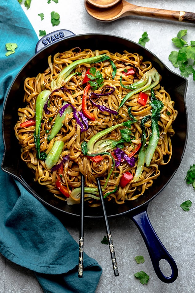 Zoodle and Carrot Lo Mein