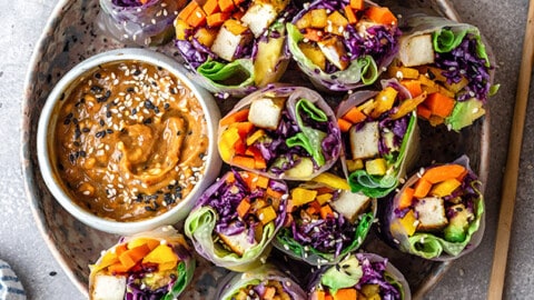 Easy Vegan Summer Rolls